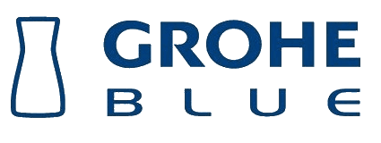 Grohe Blue logo — brand fitted by The Wetherby Plumber