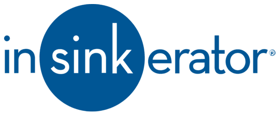 InSinkErator logo — brand fitted by The Wetherby Plumber